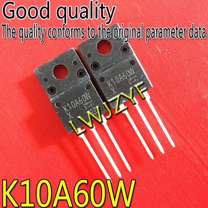 

New K10A60W TK10A60W TO-220F 600V 9.7A MOSFET Fast shipping