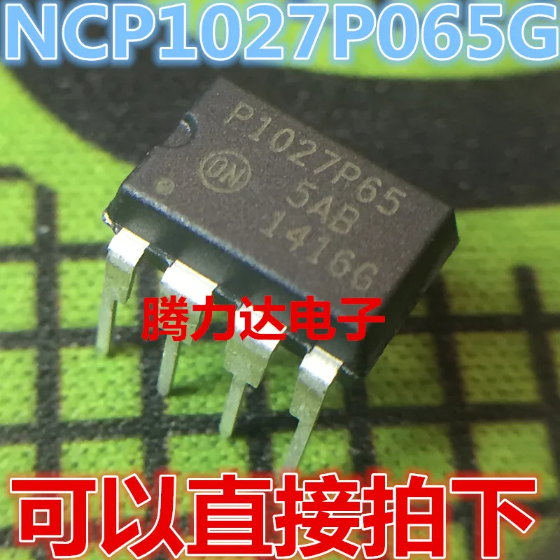 100% новый и оригинальный IC P1027P65 NCP1027P065G |