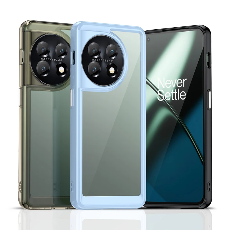 

Прозрачный чехол для Oneplus 11, чехол для Oneplus 11, Твердый Прозрачный ударопрочный бампер для телефона Oneplus 11