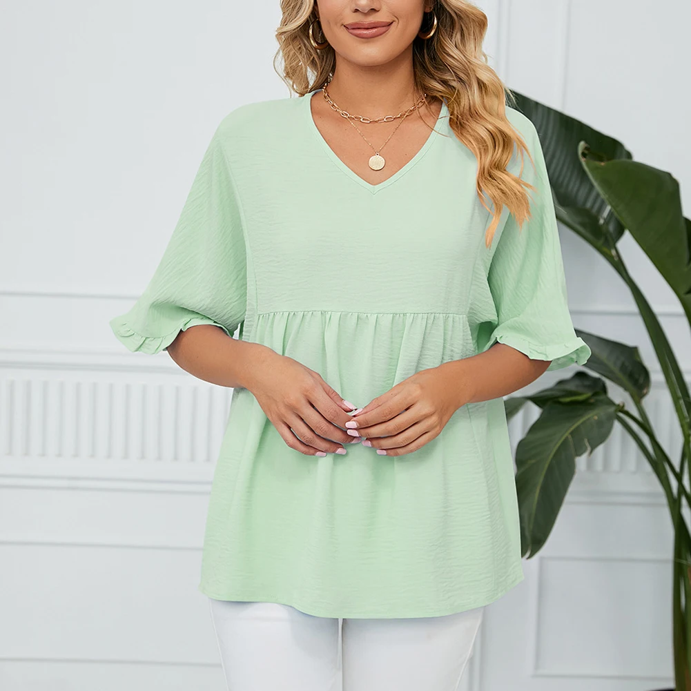 Рисунок 5 - Блузка женская шифоновая однотонная