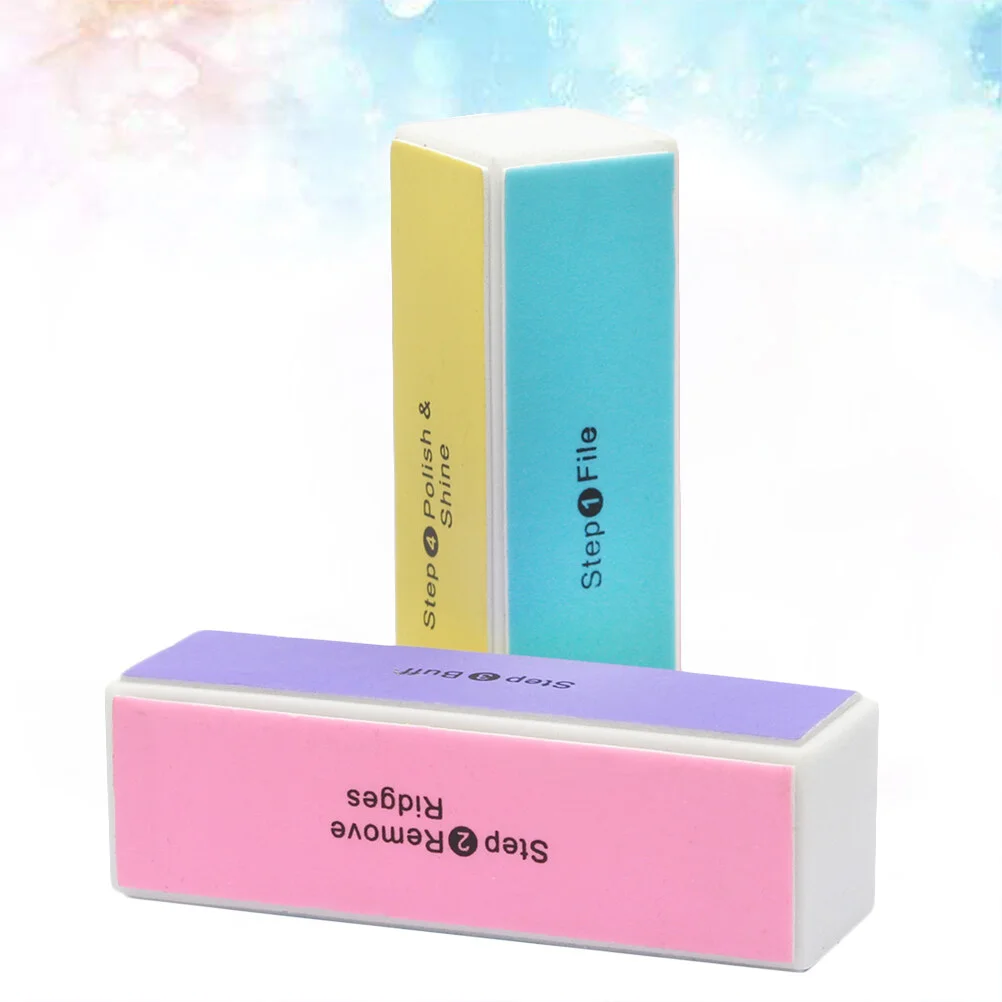 

3 Pcs Fingernail Buffer Foot File Sanding Tool Manicure Tools Files Polisher