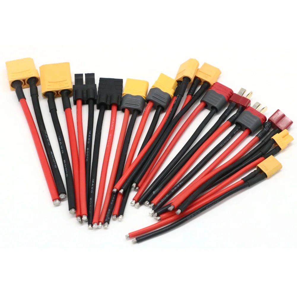 Силиконовый штекер XT60 XT30 T XT90 MPX TRX штекер/гнездо 100 мм |