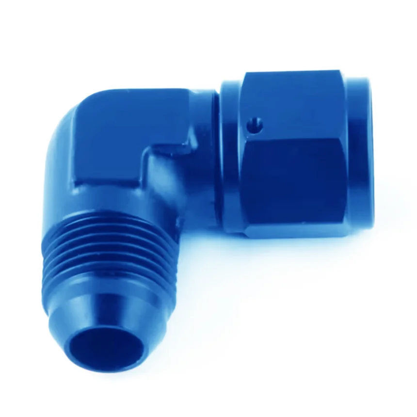 

Синие топливные фитинги AN3 из алюминия