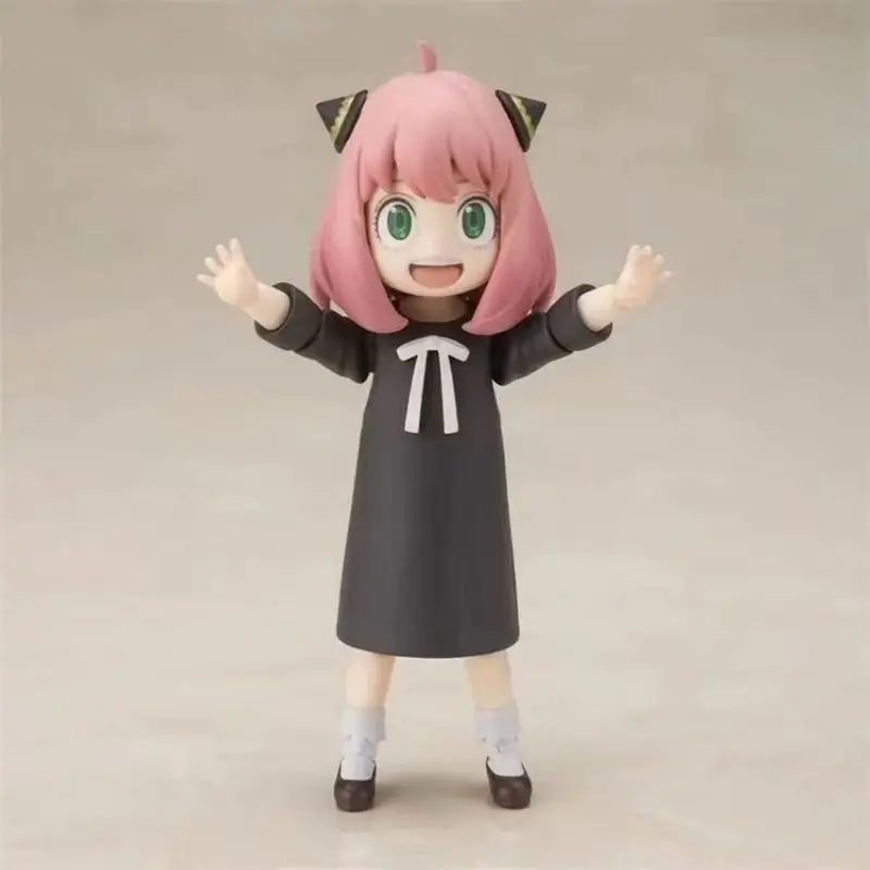 

Original BANDAI SHF Anya Forger Anime PVC Action Figure Model Collection Toys for Boys Gift
