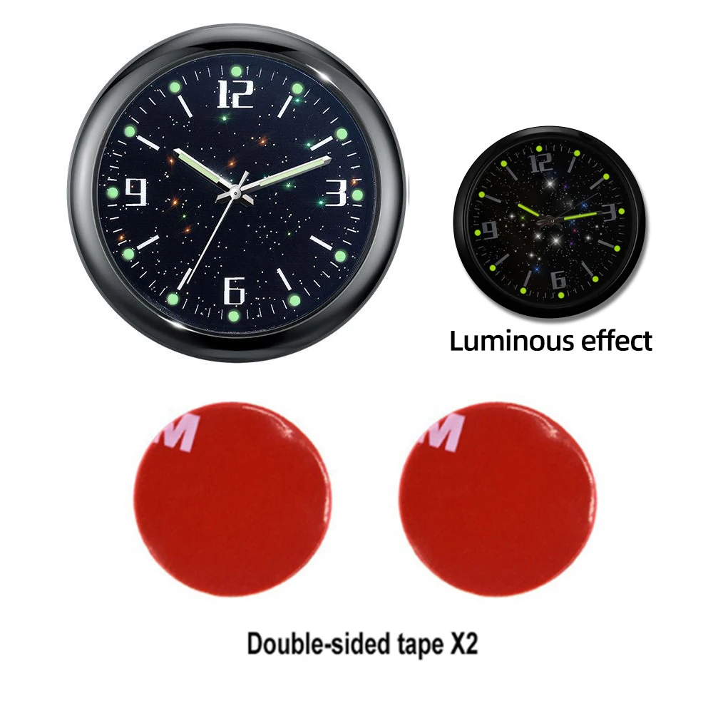 

Светящиеся мини-автомобильные часы Sikeo с автоматическим отображением даты и вентиляционным отверстием