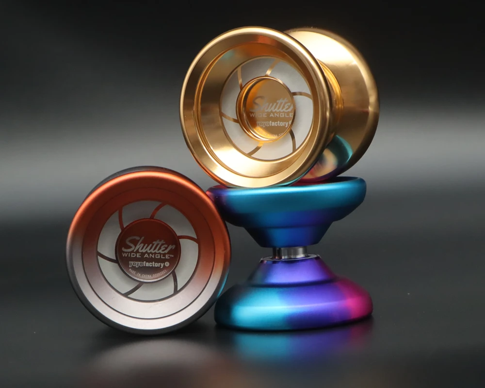 YYF shutter YOYO Wide version 1A Metal professional yoyo Christmas gift for boy | Yoyo