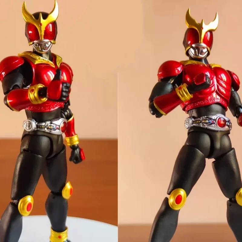 Фото Коллекционная модель Kamen Rider SHF: Титан Скай Ред Голд (сублимационная печать, имитация кости), аниме-фигурка для коллекции №3