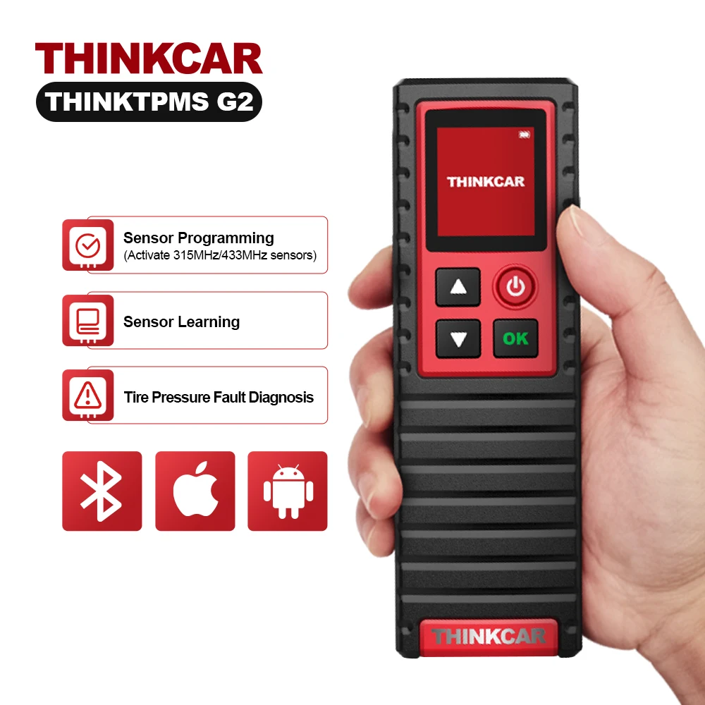 THINKCAR THINKTPMS G2 TPMS инструмент для диагностики давления в шинах автомобиля активатор