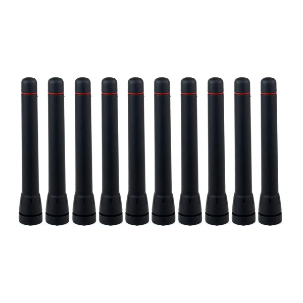 10pcs UHF 400-470MHz Short Antenna for ICOM F21 F43 F80 F400