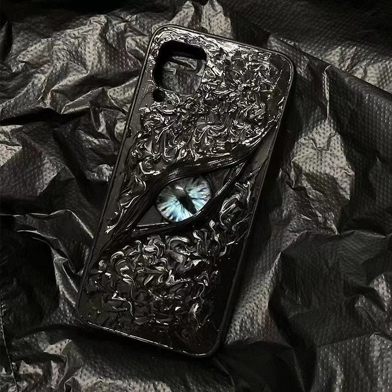 Трехмерный чехол Cthulhu для Apple 15promax iphone 14promax advanced 13Promax new 13Pro маленькая красная