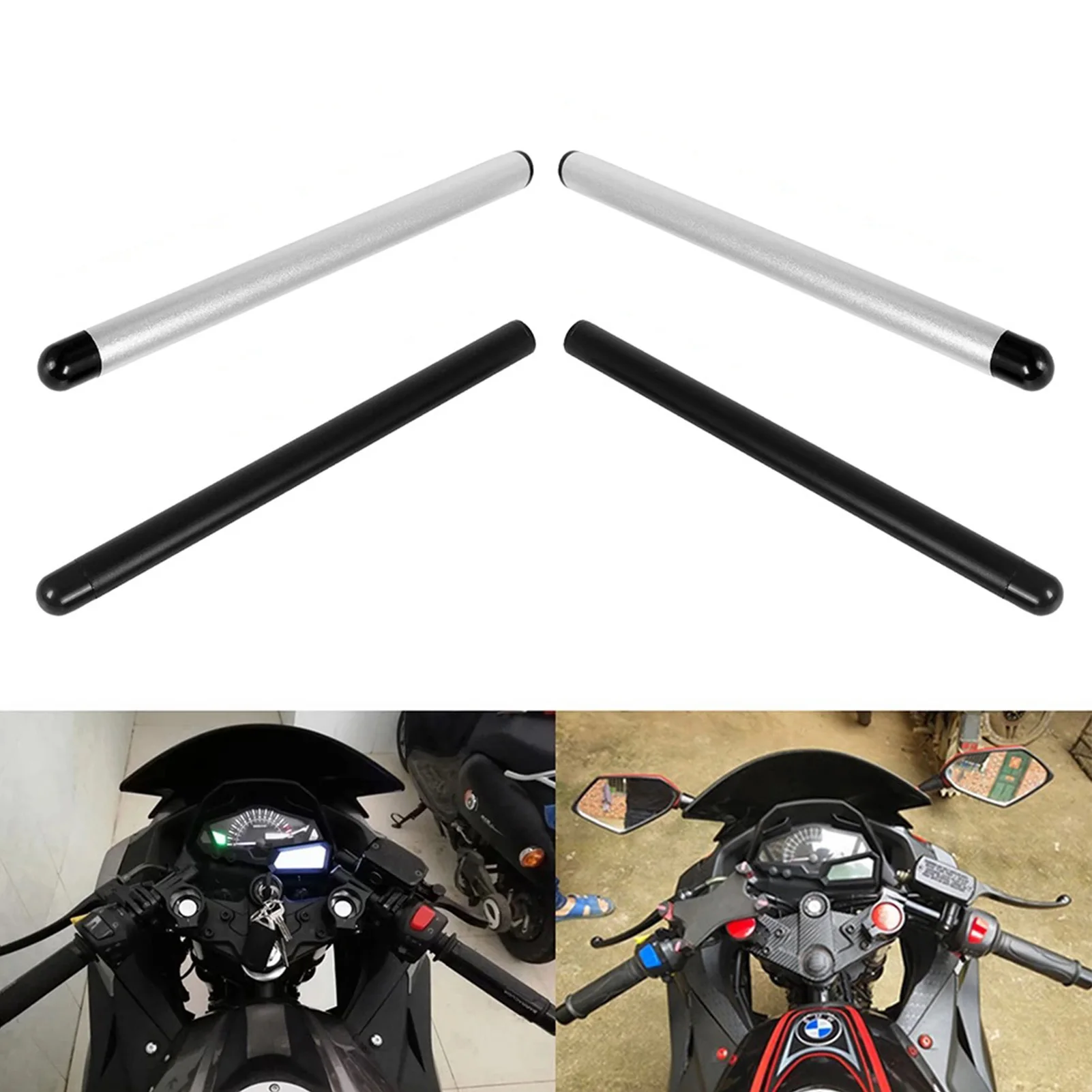 

1 Pair Motorcycle Universal 22MM Vortex Clip On Ons Clipon Replacement Handle Bar Handlebars Tube Motorcycle Sccessories