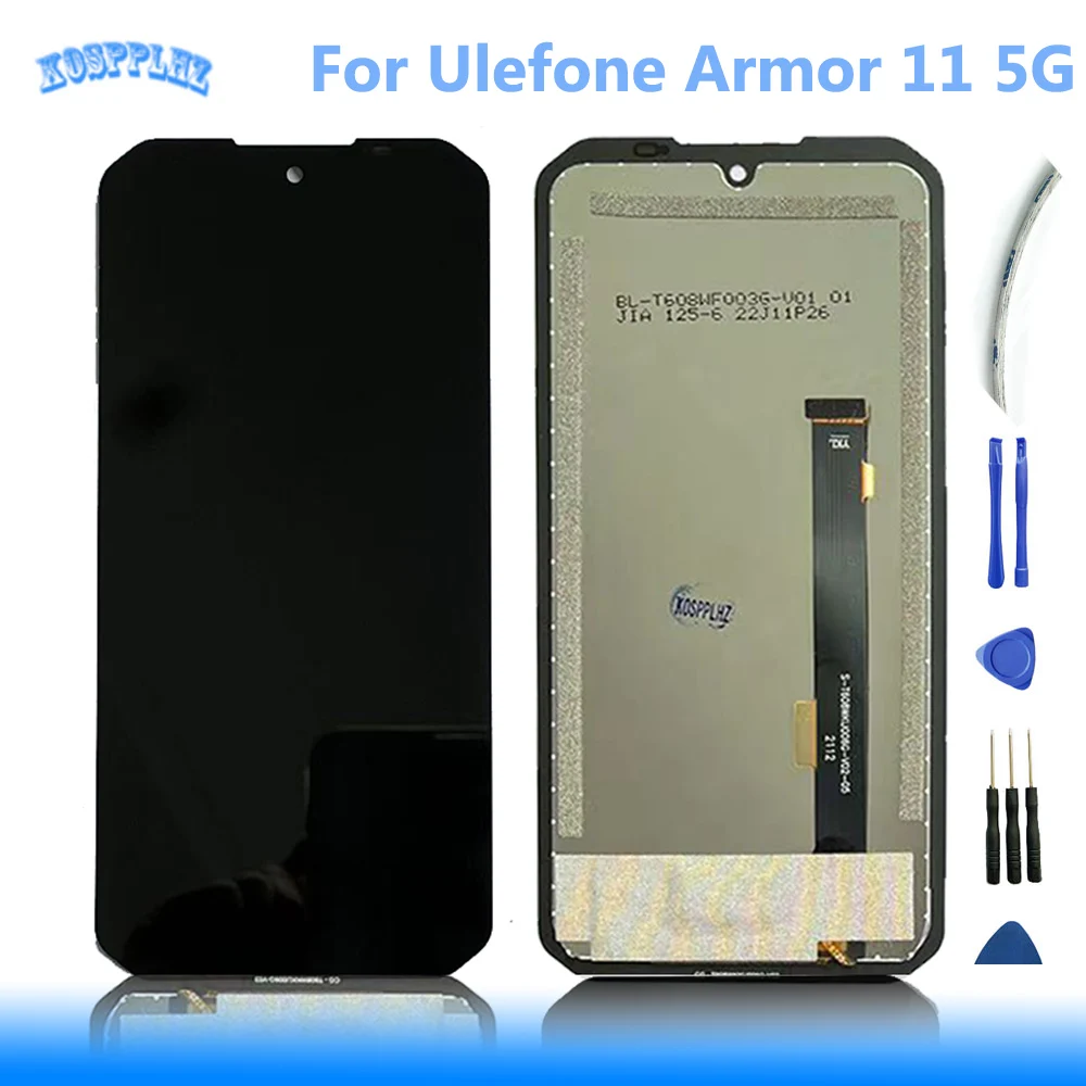 

Оригинальный новый для ULEFONE ARMOR 11 5G LCD дисплей сенсорный экран дигитайзер Запчасти для телефона + Инструменты