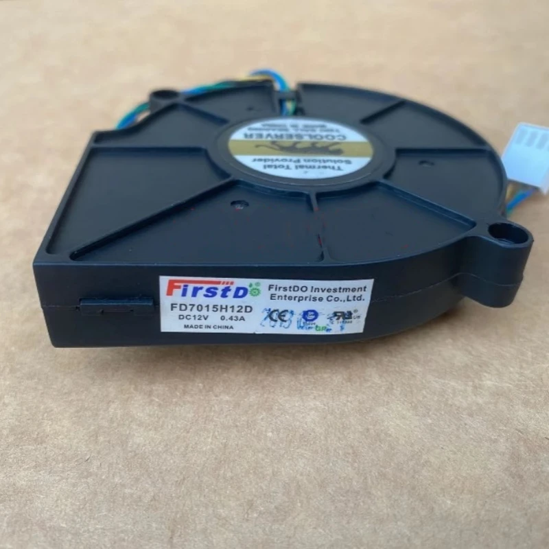 FD7525H12D 12 В 1 20 А 37*37*37 мм VGA вентилятор для ASUS RTX2060 TURBO кулер видеокарты охлаждающий