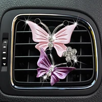 car vent clips butterfly car air fresheners vent clips air outlet freshener perfume clip car air vent clip charm bling car