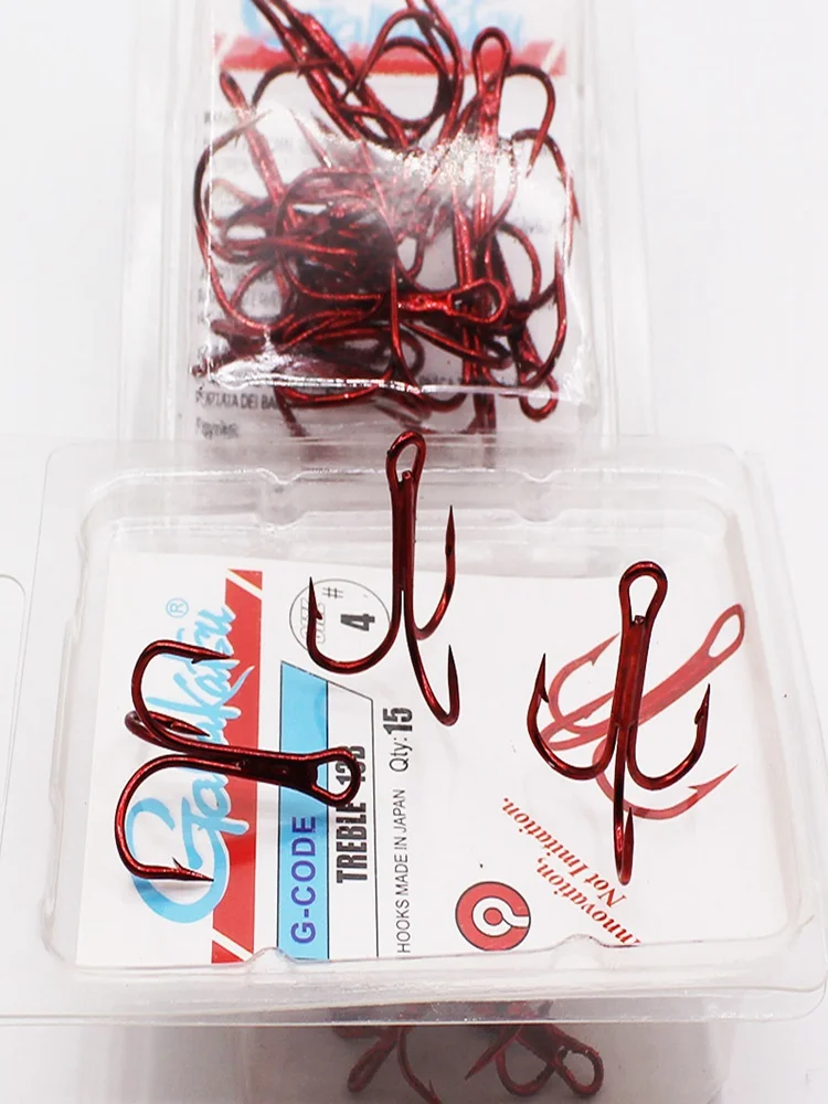 GAMAKATSU 13B рыболовные крючки для тройников вспомогательный крючок морской рыбалки