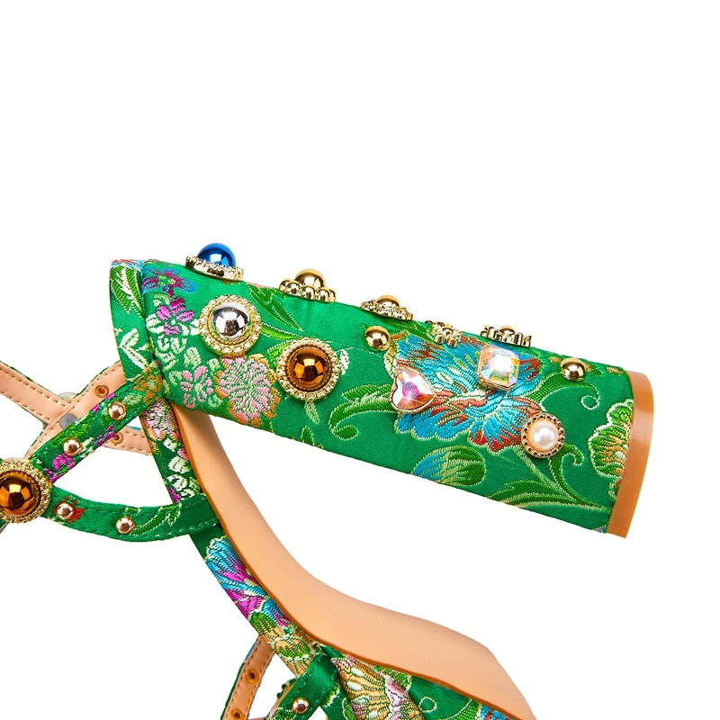 Новинка для женщин летний цвет искусственная кожа толстая подошва с