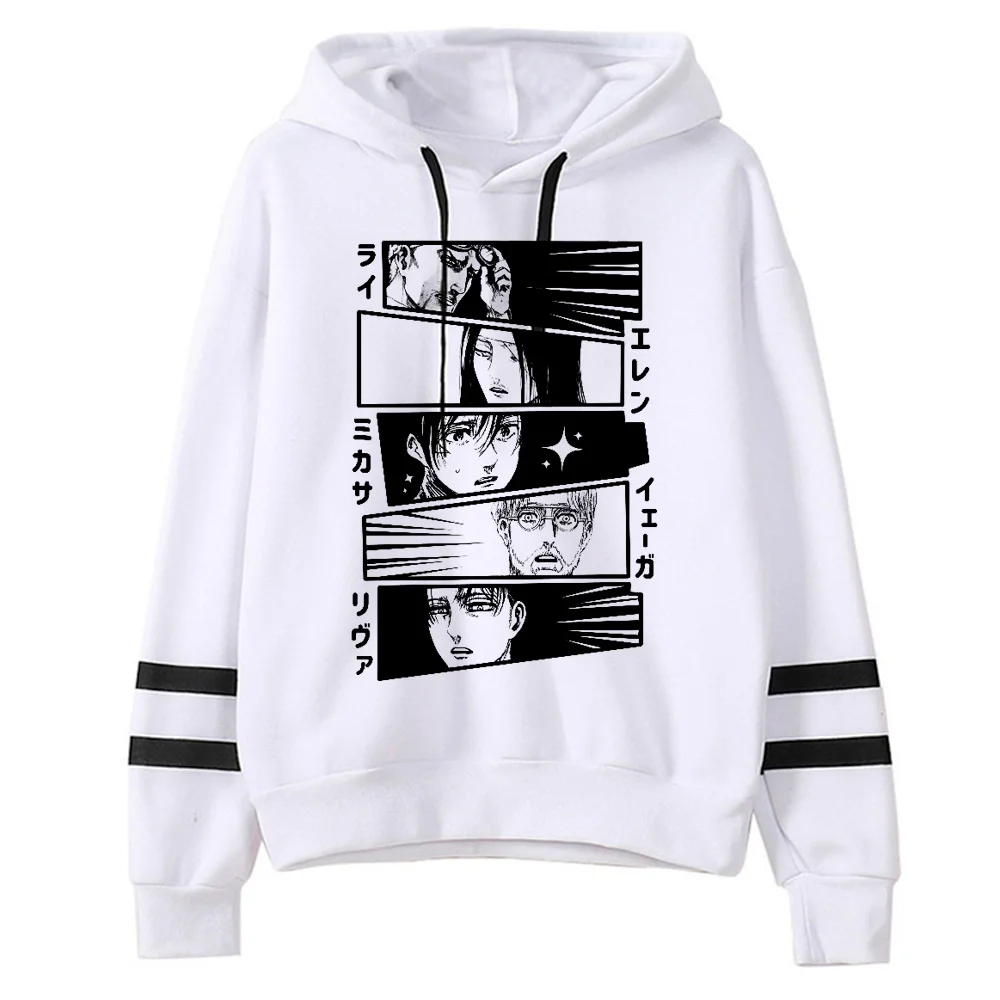 

Женские толстовки с капюшоном «атака на Титанов», в Корейском стиле, аниме y2k, одежда в стиле Харадзюку, свитшоты, женская уличная одежда, спо...