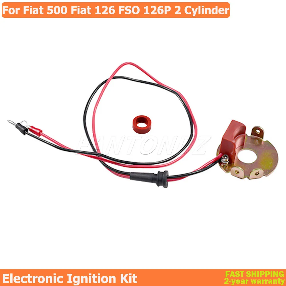 Комплект электронного зажигания для Fiat 500 126 FSO 126P 2-цилиндровый электронный 600 и