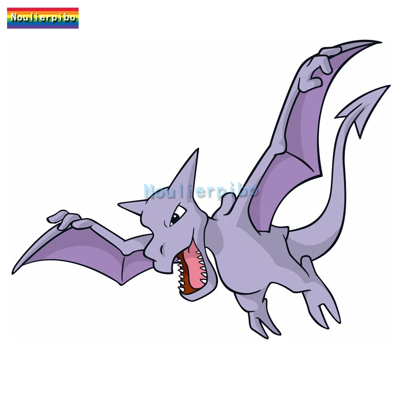 Мультяшный Аниме Покемон наклейка Пикачу Абу змея камень птеродактил