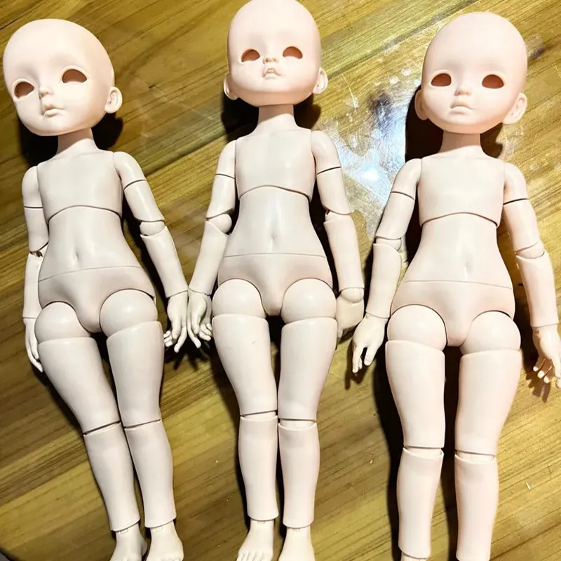 

New Resin Doll 1/6 Bjd Bald 30cm Doll Joint Whithout Makeup Diy Toy Girls Play House Dress Up Gifts