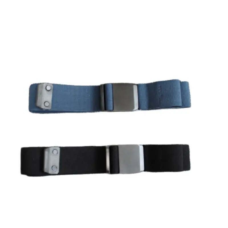 

New Metal Buckle Waistband With Low Elasticity And Simple Men's And Women's Calyx Belt