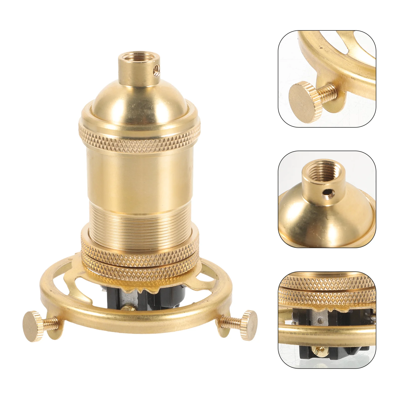 

Ceiling Lamp Socket Holders Light Bulb Plug Base Only Repair Kit Metal E26 Bulbs