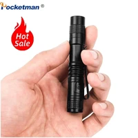 mini portable led flashlight pocket ultra bright handheld camping led pen light linterna led torch for fishing outdoor emergency