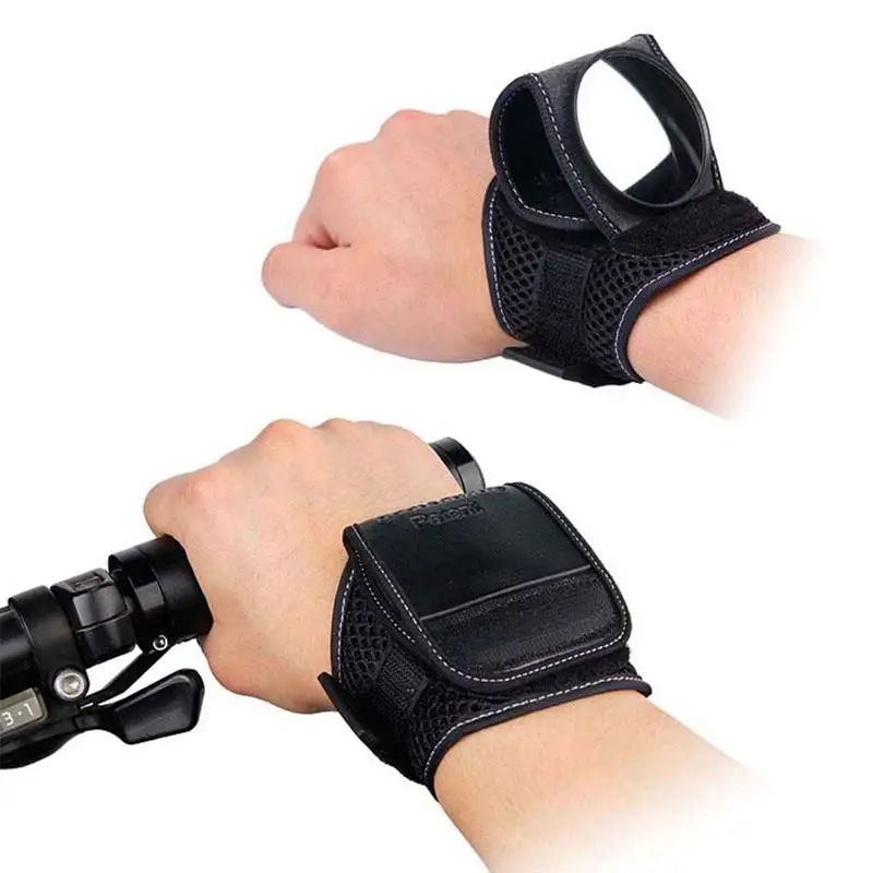 

Cycling Wrist Mirror Rear View Rearview Safety Bike Arm Back Mirror WEST BIKING Bicycle Rear Reflector Wrist Mirror