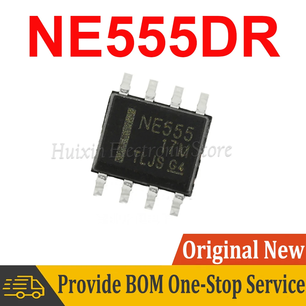 

20pcs NE555DR SOP8 NE555 SOP NE555DT SOP-8 555DR SMD New and Original IC Chipset