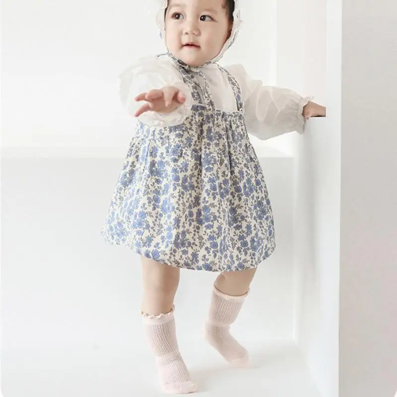 

Mosquito Resistant Socks Baby Medium Tube Socks Childrens Baby Mesh High Tube Socks Long Tube Mosquito Proof Socks Combed Cotton