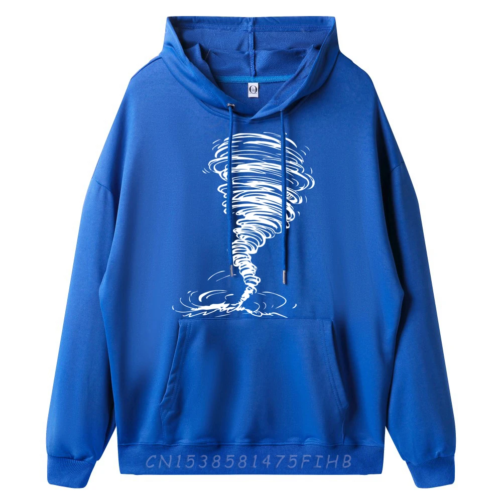 Штормовой Торнадо Твистер Ураган Погода Страшный костюм Роскошная толстовка с