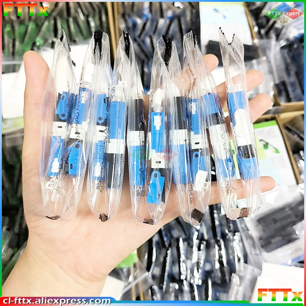 100% Original UNIKIT FTTH ESC250D SC APC and SC UPC Single-Mode Fiber Optic Quick Connector FTTH SM Optic Fast Connector