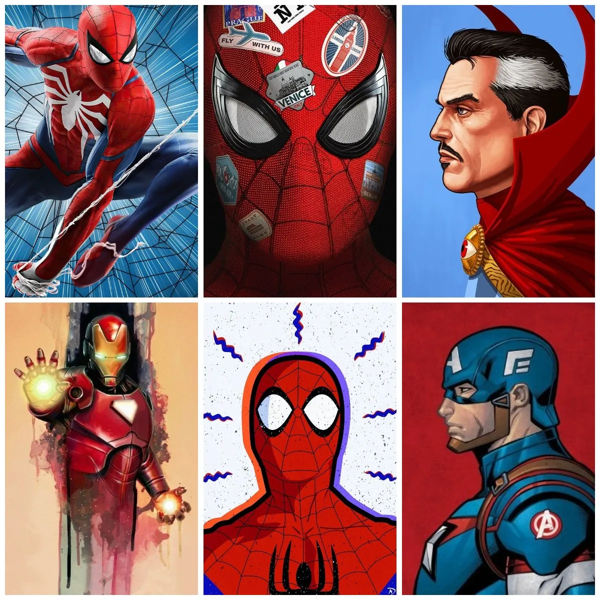 

5D Diamond Painting Disney Superhero Spiderman Groot Loki Embroidery Cross Stitch Kits Art Mosaic Drill Home Decor Gifts