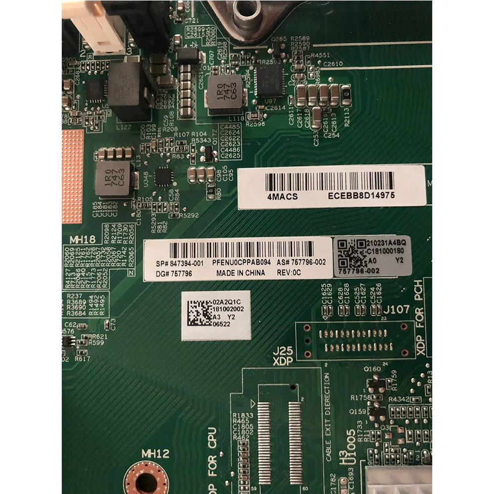 Серверная материнская плата для HP DL120 G9 PN: 847394 -001 757796 -002 Хорошее качество