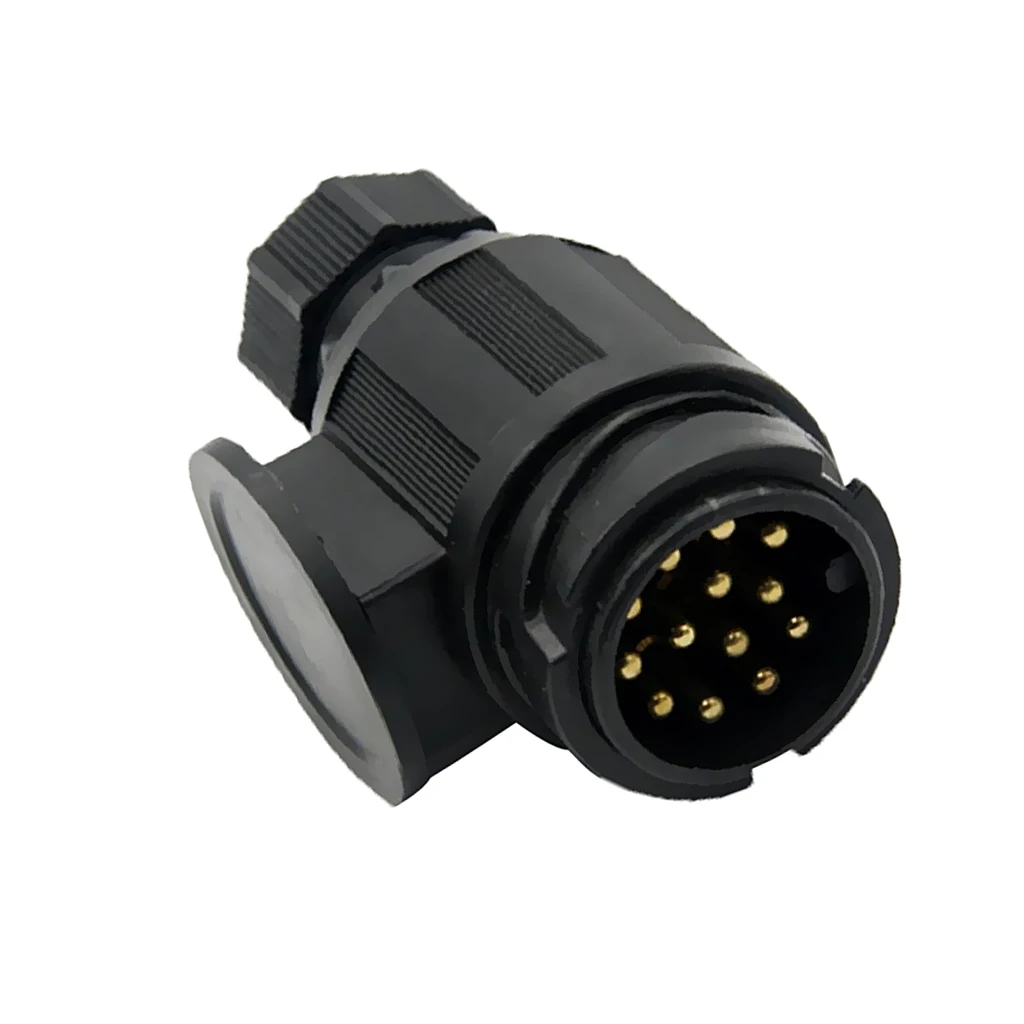 

13 Pin Trailer Plug Connector Towbar Wiring Towing Light