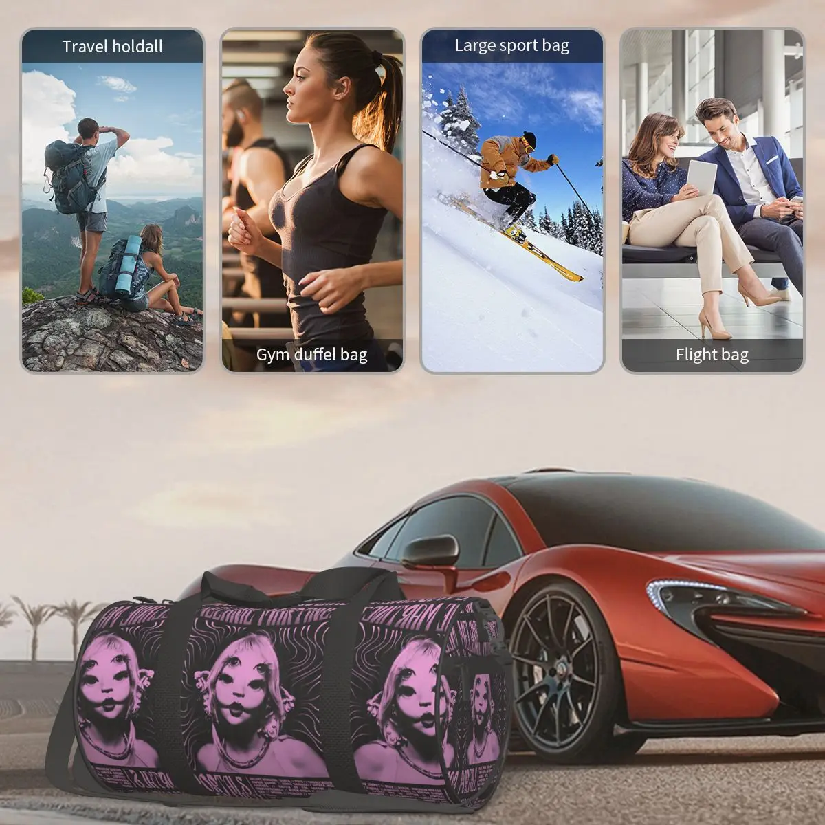 Melanies Martinezs спортивные сумки для американской певицы большая спортивная сумка