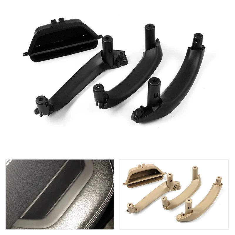 

for BMW X3 F25 X4 F26 2011 2012 2013 2014 2015 2016 2017 Interior ABS Plastic Door Handle Panel Pull Trim Cover LHD / RHD