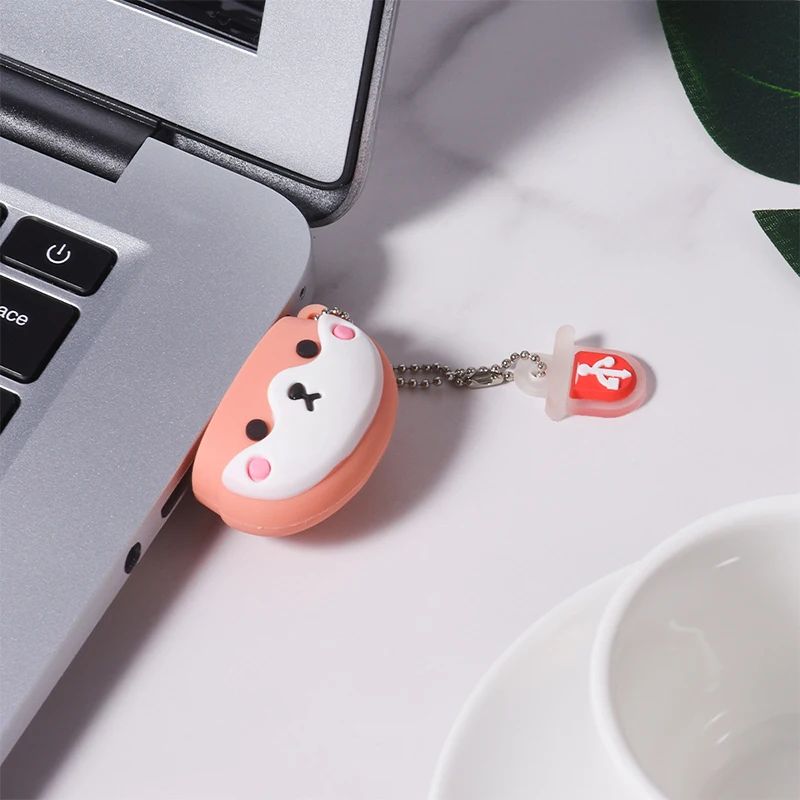 Новый мультяшный милый USB флеш-накопитель JASTER в форме животного 64 ГБ 32 16 8 4 2.0
