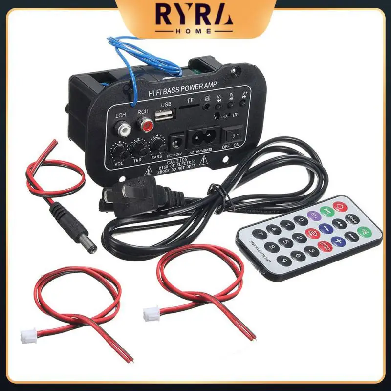 

220V Car 2.1 Hi-Fi Bass Power AMP Mini Car Car Amplifier Radio Audio Digital Amplifier USB TF Remote Control