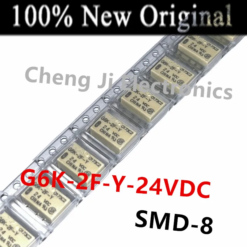 Фото 10 шт./лот G6K-2F-Y-3VDC 、G6K-2F-Y-4.5VDC 、G6K-2F-Y-5VDC 、G6K-2F-Y-12VDC 、G6K-2F-Y-24VDC Новое универсальное реле G6K-2F-Y-TR №5