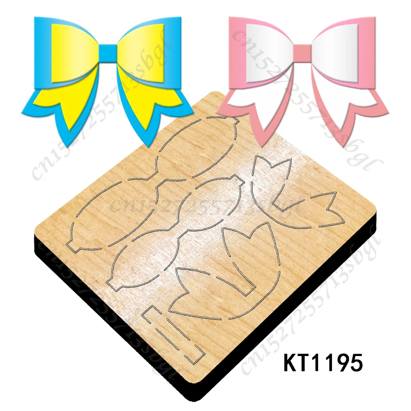 Новые вырубные штампы с бантом 2024 новые поступления нож для скрапбукинга 16 мм