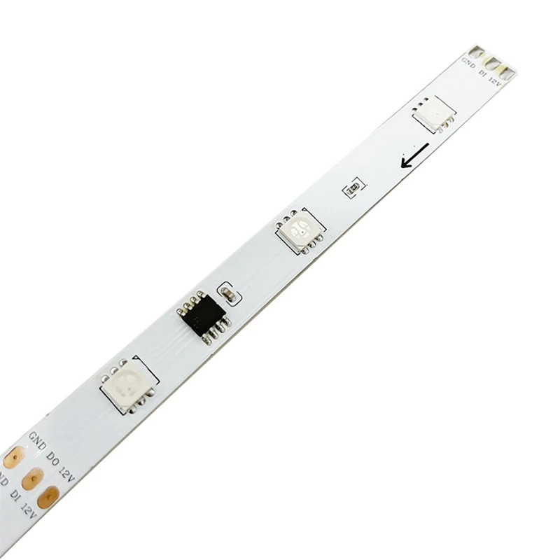 Светодиодная лента WS2811 12 В-RGB-30 совместимая с программируемым модулем