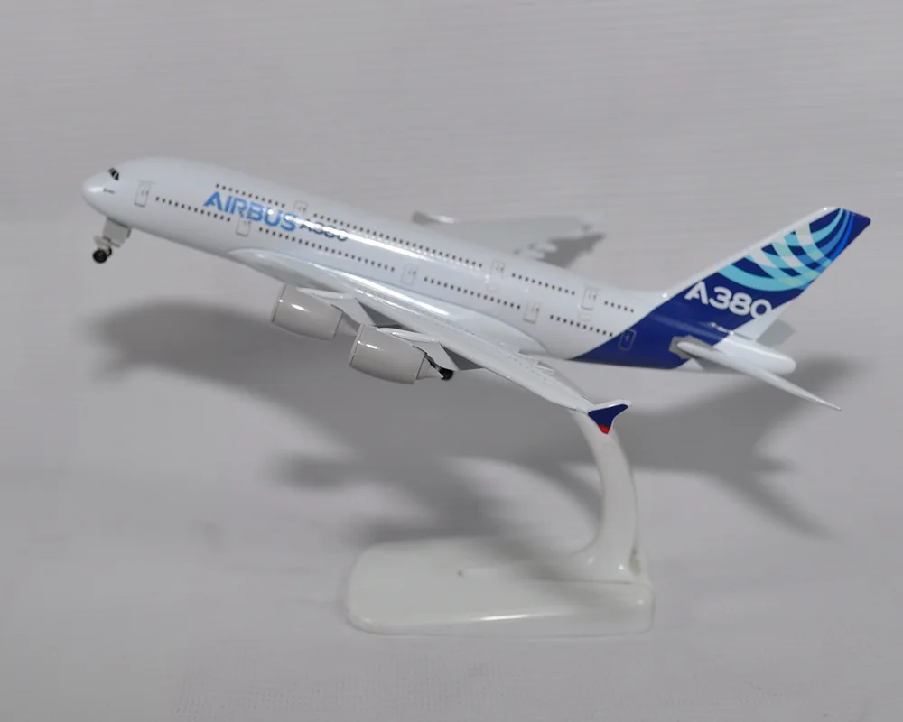 

20cm Alloy Metal Original Model Prototype Airbus A380 Airlines Airways Airplane Model Plane Model Diecast Aircraft w Wheels Toys