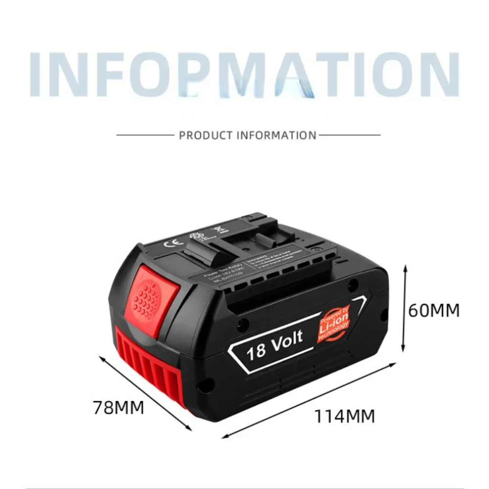 Литий-ионная батарея GBA18V для BOSCH 18 вольт 6 0 Ач