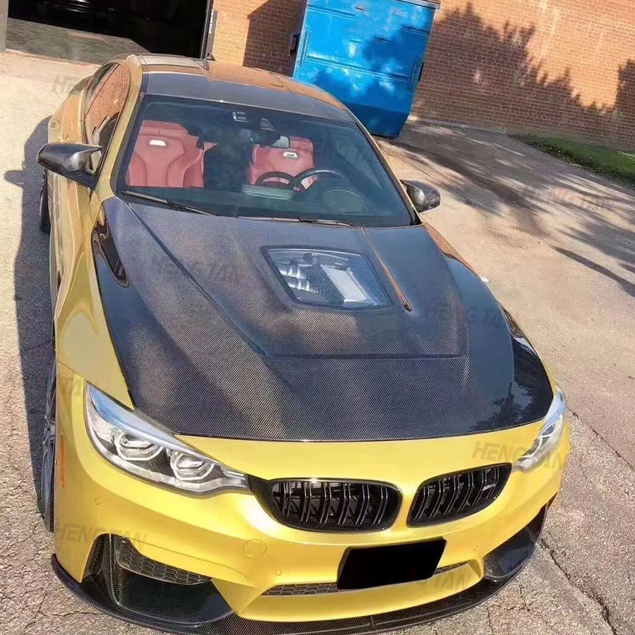 Для BMW M3 F80 M4 F82 F83 2014-2020 IM Style углеродное волокно автомобильный передний бампер