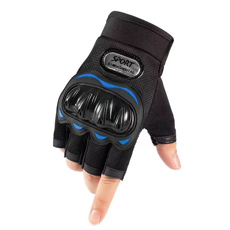 1 пара черных мотоциклетных перчаток Trendfront для костяшек пальцев-защитные