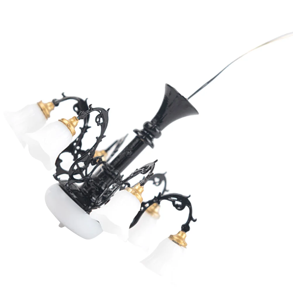 Модель люстры потолочные светильники микро пейзаж металлические миниатюрные