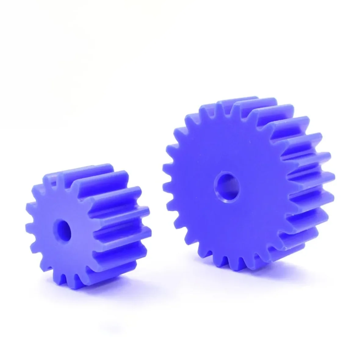 1 шт. обратное отверстие 6 мм мод 5 синяя нейлоновая цилиндрическая шестерня 12T-27T м