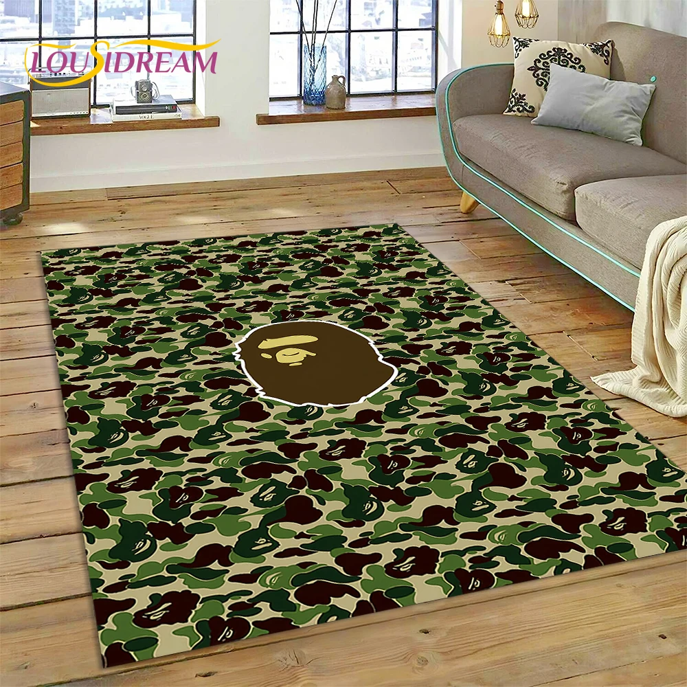 27 стилей 3D B-BAPE мультяшный ковер ковры для гостиной спальни дивана коврик двери