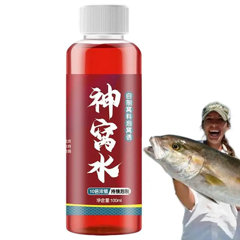 

100ml Fish Attractant Lures Baits Portable High Concentration Fish Attractant Fishing Accessories For Freshwater And Sea Fish